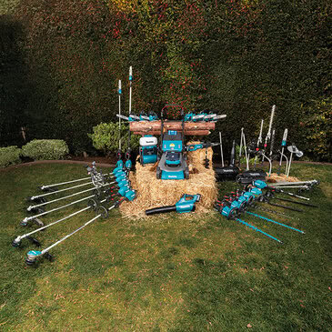 Makita cordless range of garden tools