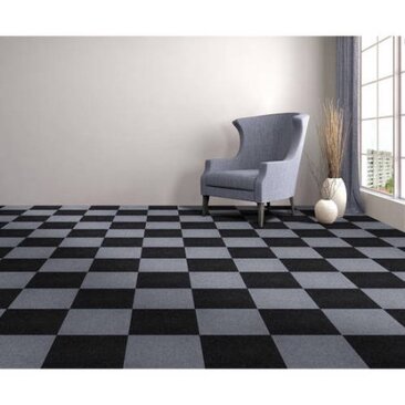 checkerboard pattern carpet tiles