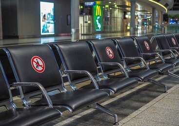 gate seats at terminal