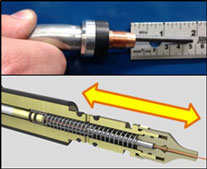 How To Install or Replace a QUICK LOAD Liner in a Bernard MIG Gun Equipped With an AutoLength Pin, image 6