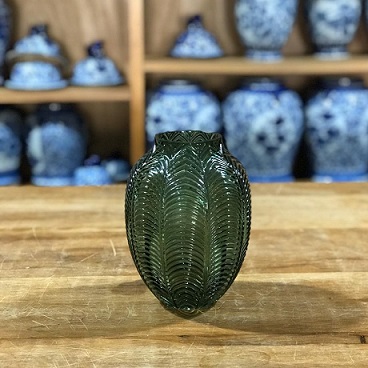 Vaso verde escama