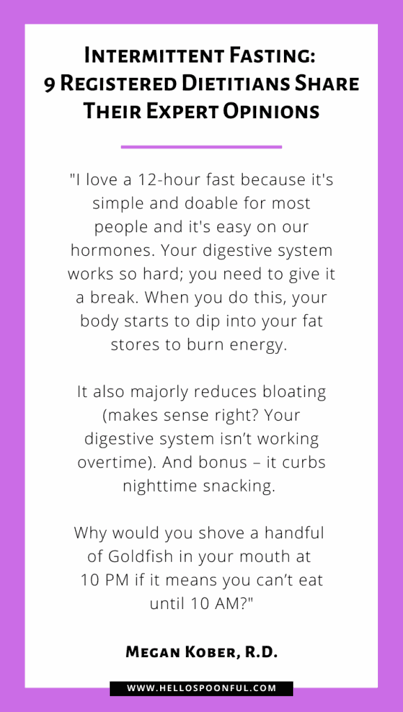 Benefits of Intermittent Fasting: 9 Registered Dietitians Share Their Expert Opinions