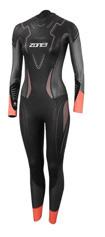 Zone 3 Vanquish Wetsuit black and orange