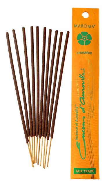 Encens Auroville Champak 10 Bâtonnets