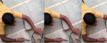 Man crawls to avoid evidence of Power Theft