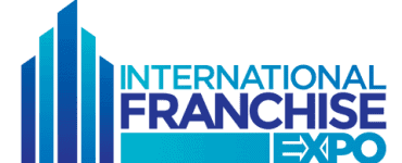 logo for the 2024 international franchise expo