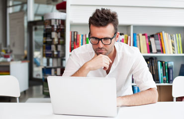 man-thinking-computer