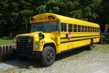 Gelber Schoolbus Gelber Partybus