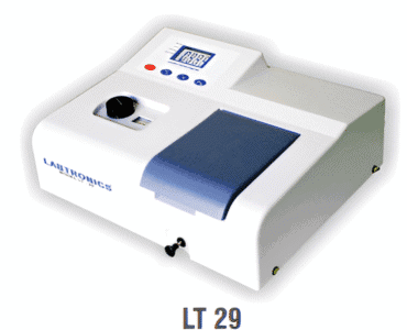 Single Beam Microprocessor UVVIS Spectrophotometer LT-29 – Labtronics