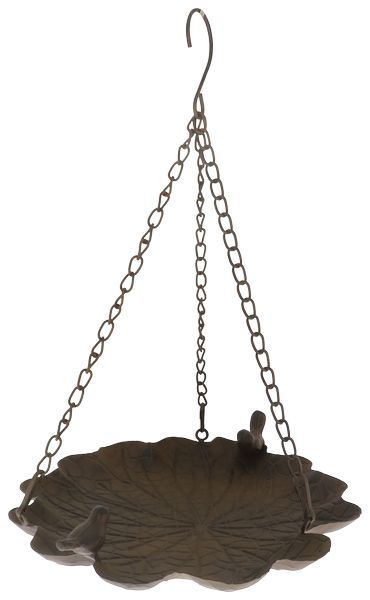 Vogeltränke zum hängen aus Metall