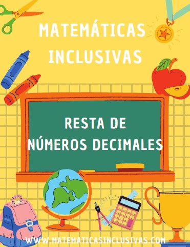 RESTA DE NUMEROS DECIMALES