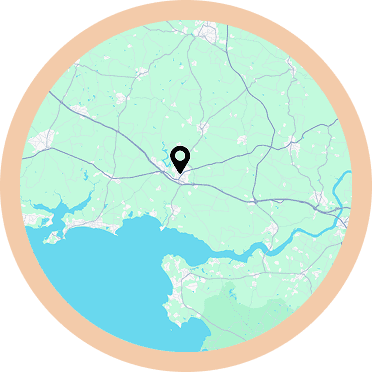 geolocalisation de l'agence btg Muzillac