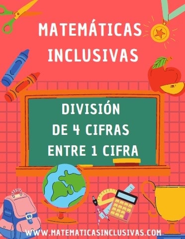 DIVISION 4 CIFRAS ENTRE 1 CIFRA