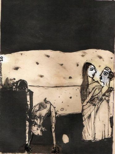The Prophet on Friendship illustration Ashok Bhowmik