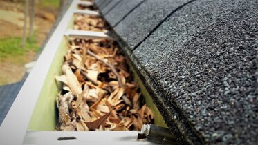 blocked gutters