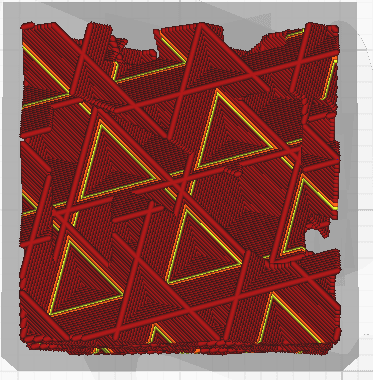 1.2 mm wall thickness calibration cube