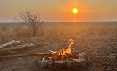 Die Makgadikgadi Pans - Campfire