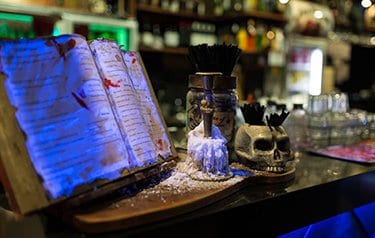 Witches in Britches themed restaurant, Melbourne