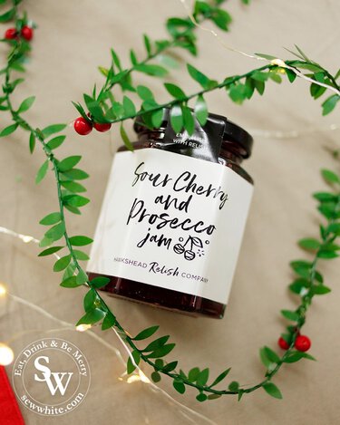 sour cherry and prosecco jam by the hawkshead relish company in the Top 5 Food Gifts for Christmas 2019