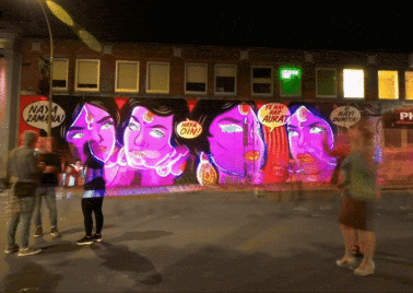 What is projection mapping on murals? A complete guide