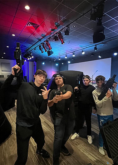 Boys laser tag M2Y - Home