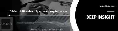 Déductibilité des dépenses d’exploitation