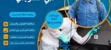 شركة مكافحة حشرات حي السويدي