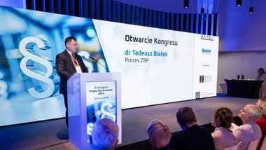 Tadeusz Białek, otwarcie Kongresu Prawa Bankowego 2024