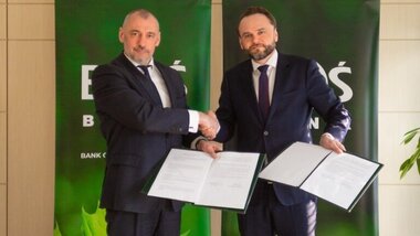 Od lewej: Bartosz Kublik, Paweł Łapacz. Źródło: BOŚ