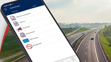 Autopay w aplikacji Banku Pocztowego obejmuje autostradę A2 (Poznań–Konin)