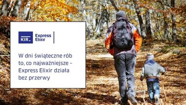 grafika, KIR, Funkcjonowanie systemów rozliczeniowych 11 listopada