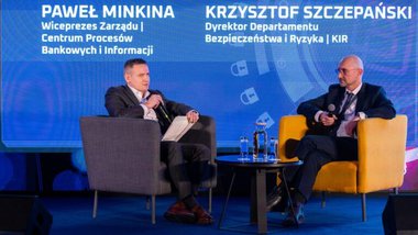 SafeBank 2025. Od lewej: Paweł Minkina, Krzysztof Szczepański. Źródło: BANK.pl