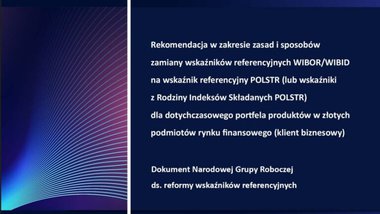 rekomendacja NGR, POLSTR - WIBOR