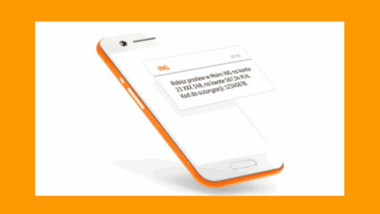 grafika, ING wprowadził nowe rozwiązanie dla użytkowników systemu iOS – potwierdzenie tożsamości w aplikacji Moje ING poprzez przyłożenie karty do telefonu