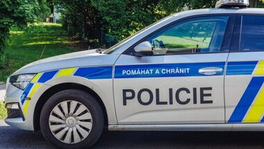 czeski samochód policyjny