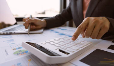 Calculating balance sheet