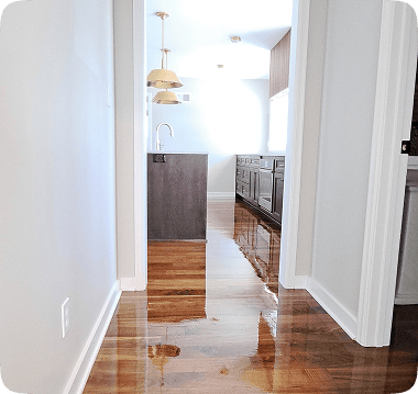 Repairing damaged hardwood boards