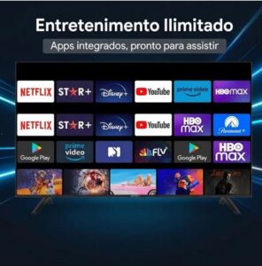 TV 43 Polegadas Smart TV Android 14 Full HD LED