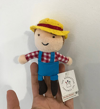 Farmer Finger Puppet