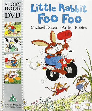 Little Rabbit Foo Foo - Story Book and DVD