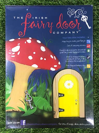 The Irish Fairy Door - Yellow