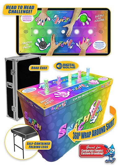 Snatch It game rental for events in Los Angeles, Orange County, and nationwide