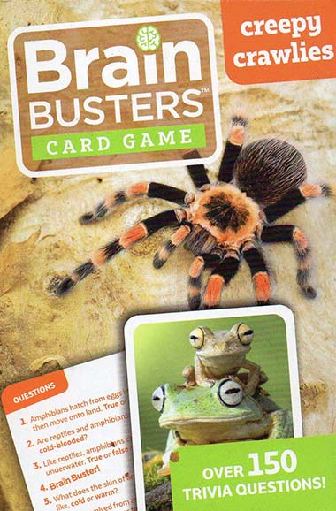 Brain Busters Creepy Crawlies - Card Game