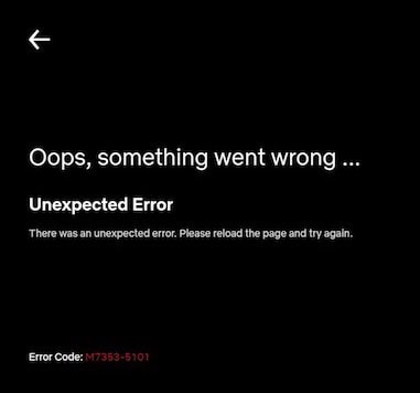 Netflix-Error-H7353-5101