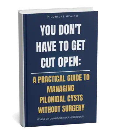 Free guide to pilonidal cyst treatment without surgery