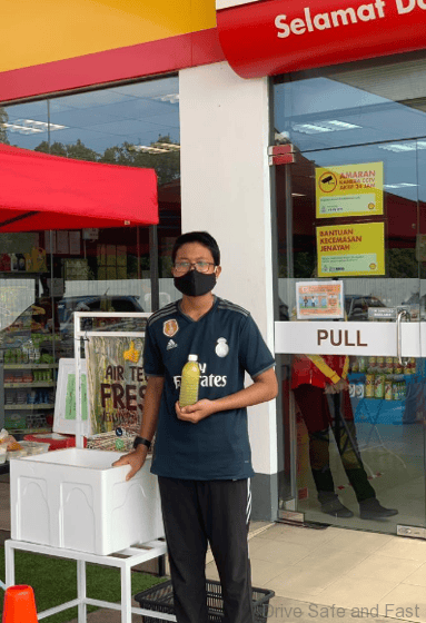 Shell offers buka pause food at stations