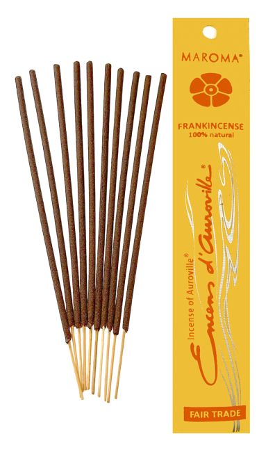Encens Auroville Frankincense 10 Bâtonnets