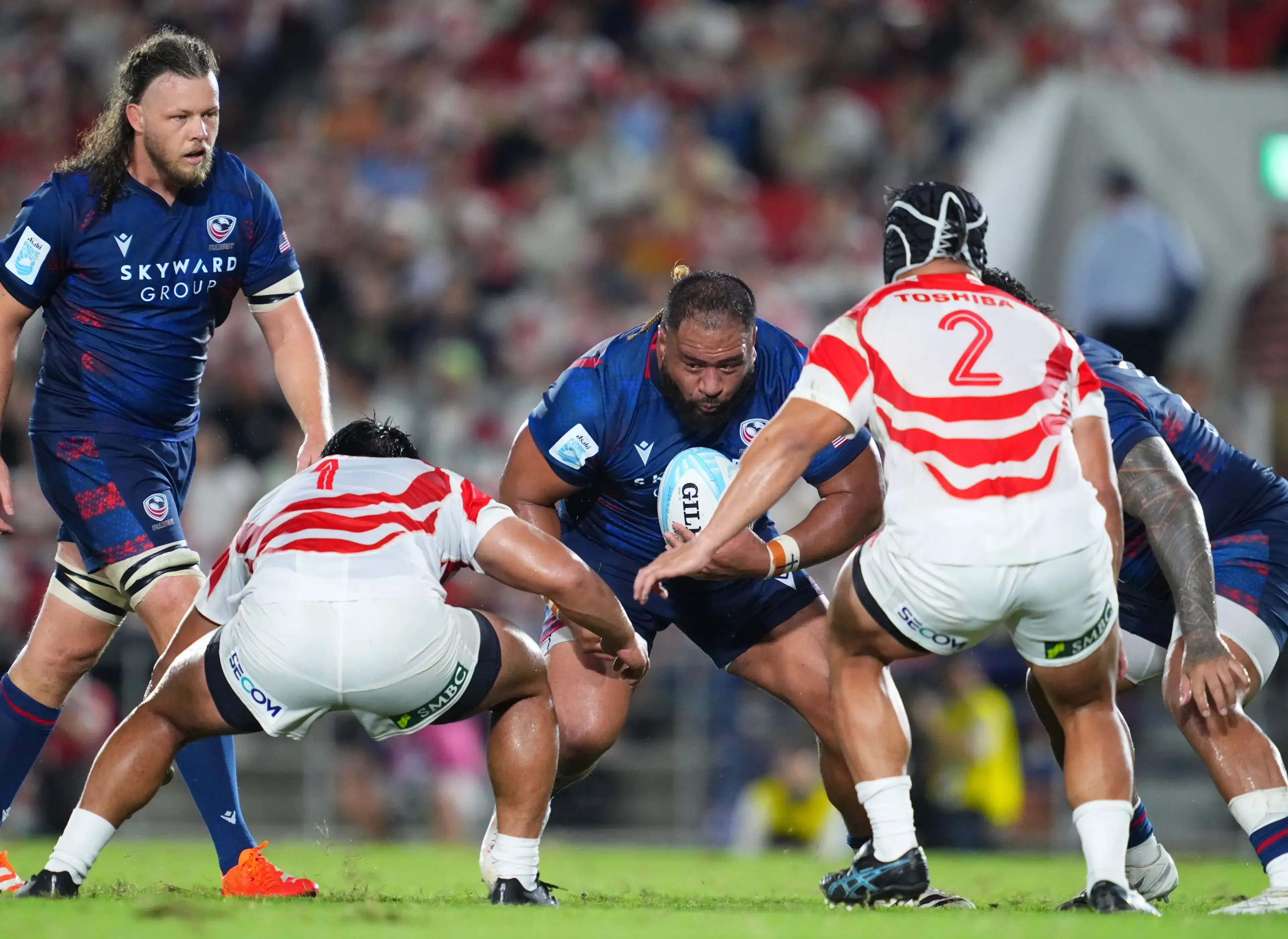 Japan Exposes the Gap as USA Eagles Fall 63–14