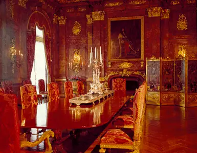 Inredning under The gilded age i USA.