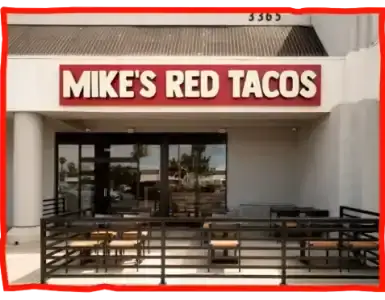 franchise launch of Mike's Red Tacos